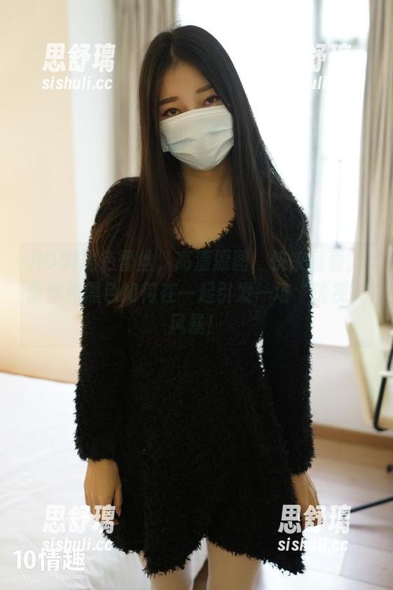 ROSI黑色蕾丝，高清原图，快来看看，蕾丝和黑色如何在一起引发一场“透视”风暴！